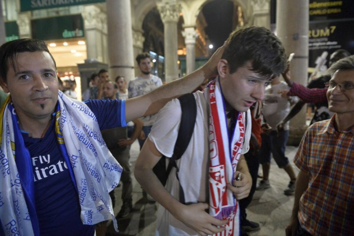 GALERIE FOTO + VIDEO Imagini EXCLUSIVE de la Milano » Gazeta îți arată cum s-a trăit finala Champions League în Italia