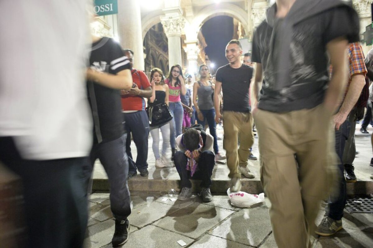 GALERIE FOTO + VIDEO Imagini EXCLUSIVE de la Milano » Gazeta îți arată cum s-a trăit finala Champions League în Italia