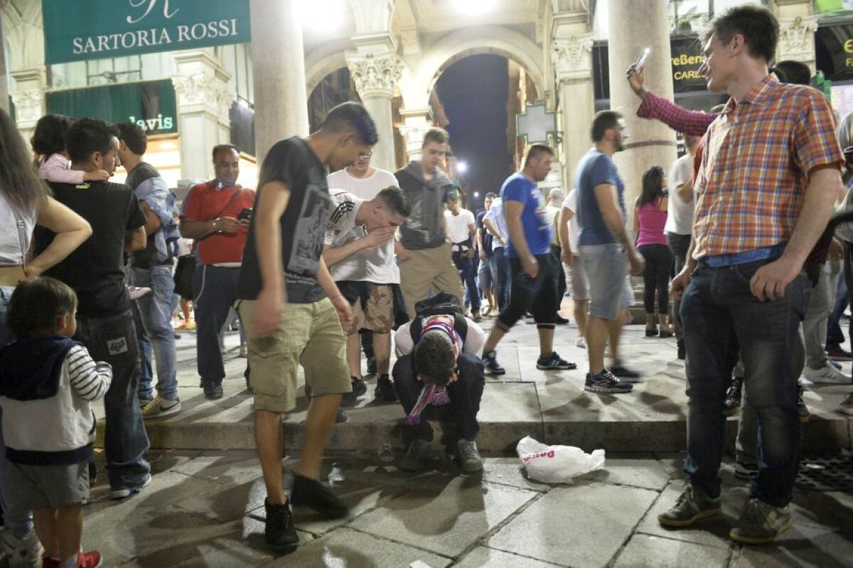 GALERIE FOTO + VIDEO Imagini EXCLUSIVE de la Milano » Gazeta îți arată cum s-a trăit finala Champions League în Italia
