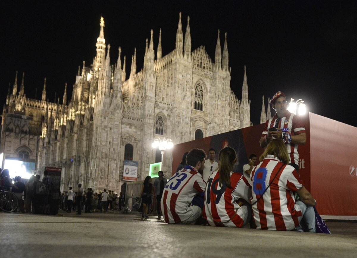 FOTO Real Milano » Gazeta a luat pulsul orașului în timpul finalei Ligii Campionilor: atmosferă udată de lacrimi și strigăte de bucurie