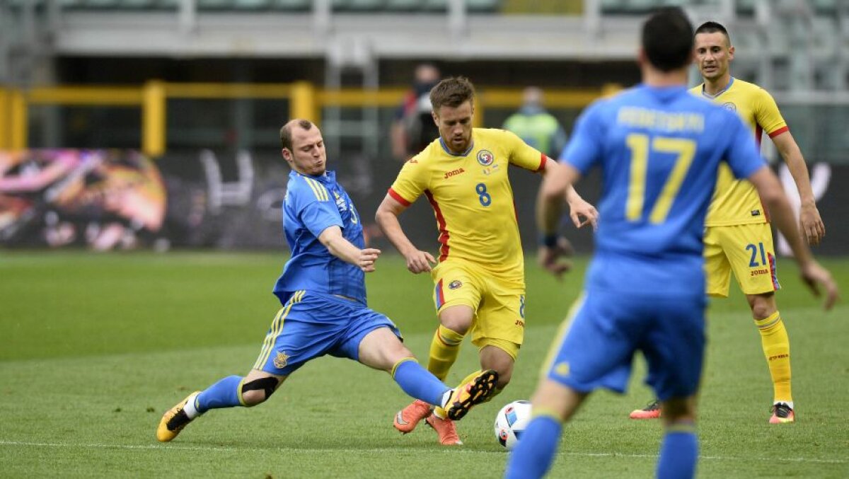 VIDEO + FOTO Repetenți în apărare, premianți în atac » România a pierdut cu Ucraina, scor 3-4, iar fiorii primului meci de la EURO cu Franța se simt tot mai mult 