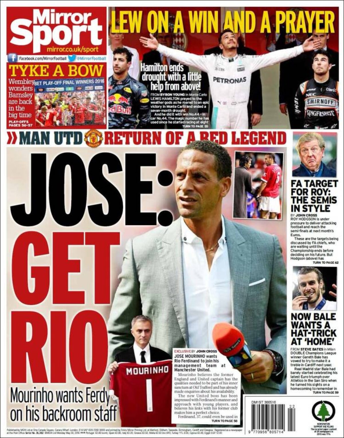 Ce scriu azi ziarele de sport din lume (30 mai 2016)