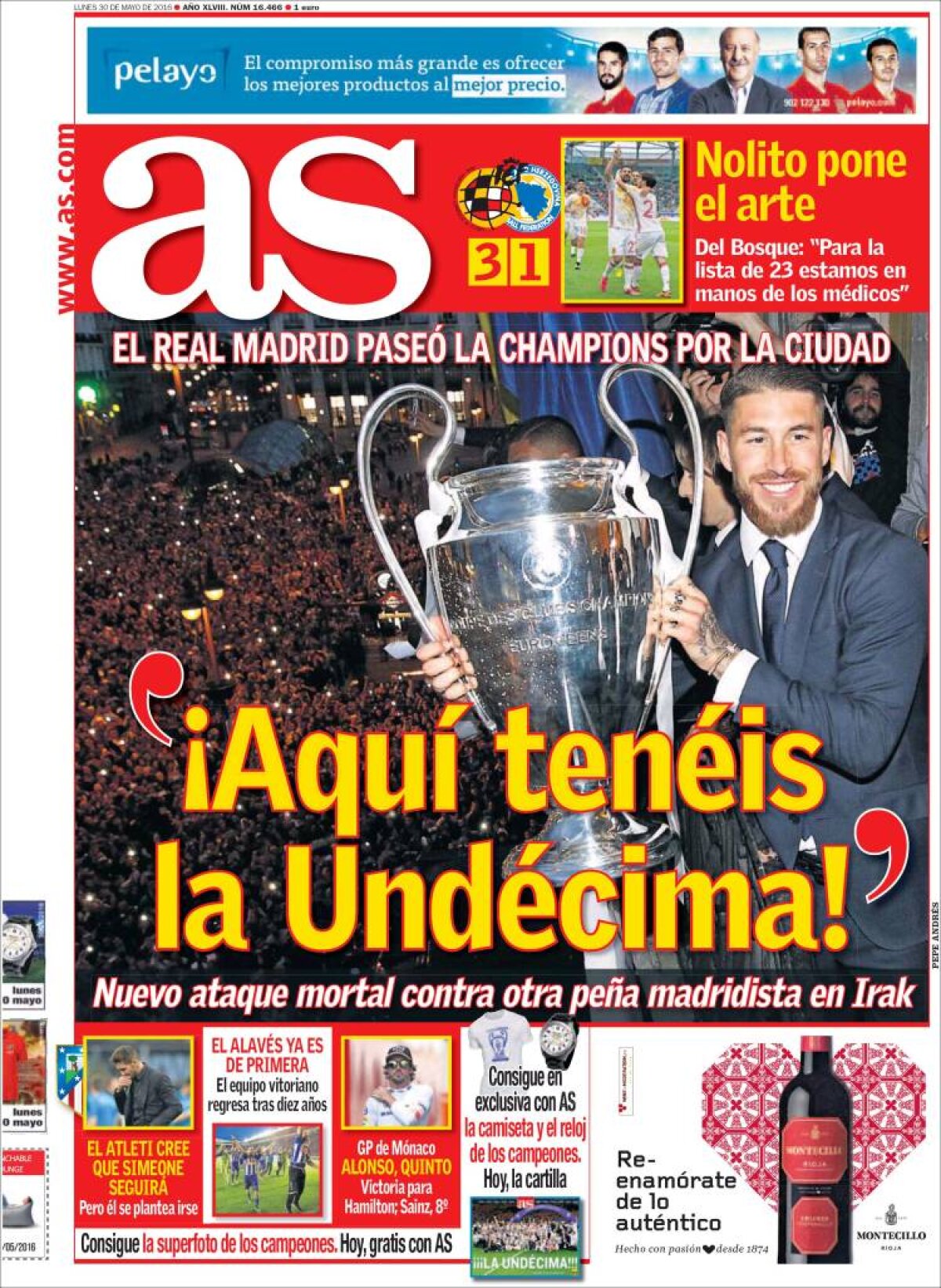 Ce scriu azi ziarele de sport din lume (30 mai 2016)