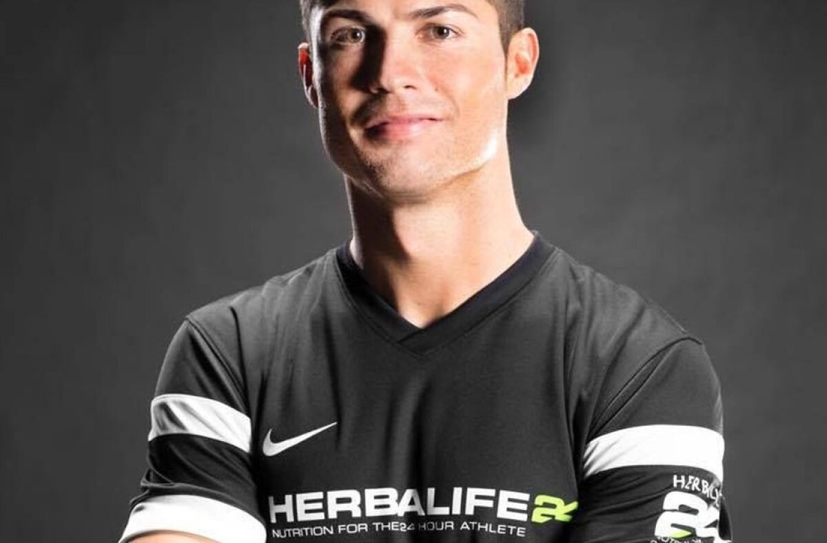 Herbalife îl felicită pe Cristiano Ronaldo