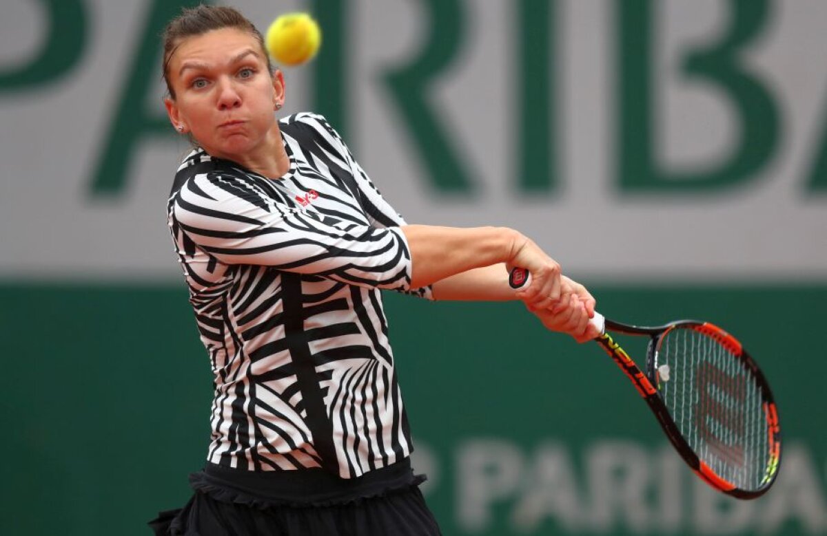 FOTO Halep a fost eliminată în optimi la Roland Garros după un meci care a durat două zile!