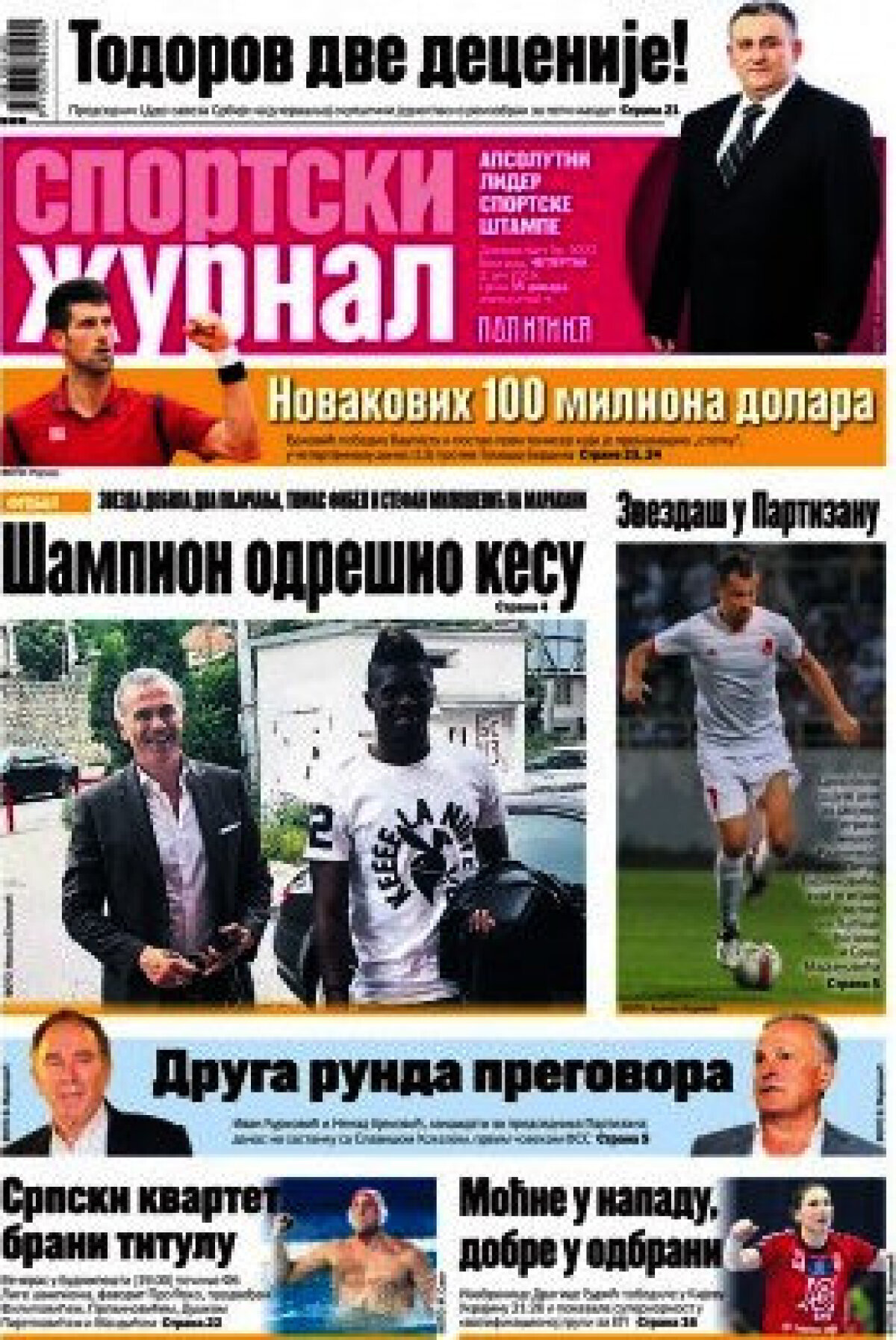 Ce scriu azi ziarele de sport din lume (2 iunie 2016)