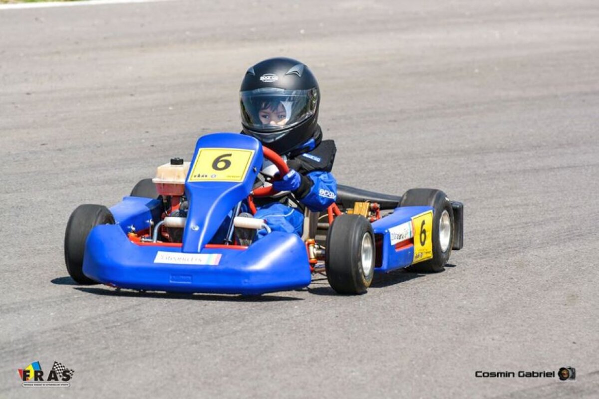 FOTO Pe urmele lui Schumacher » Marea provocare a micuţului Eric