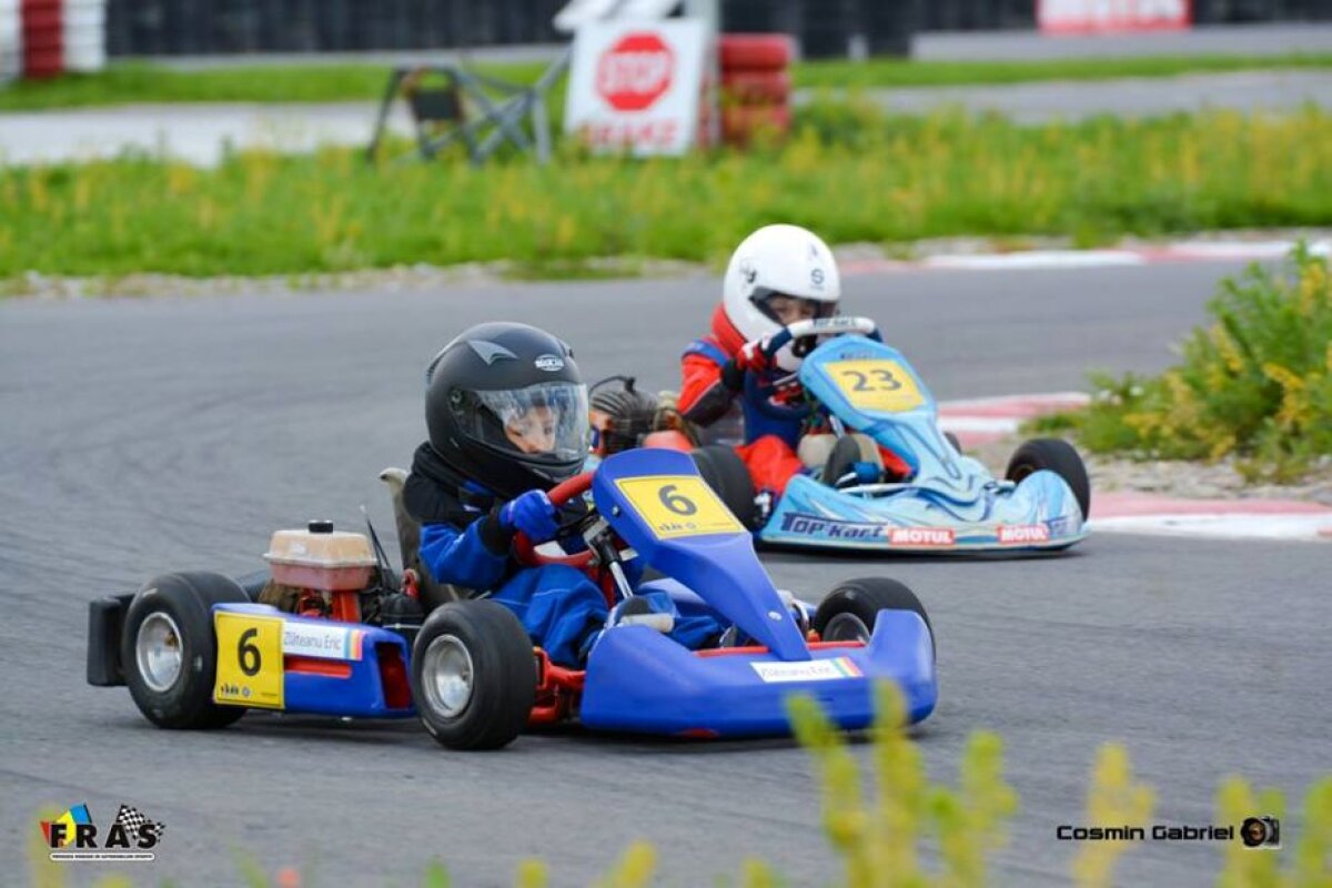 FOTO Pe urmele lui Schumacher » Marea provocare a micuţului Eric