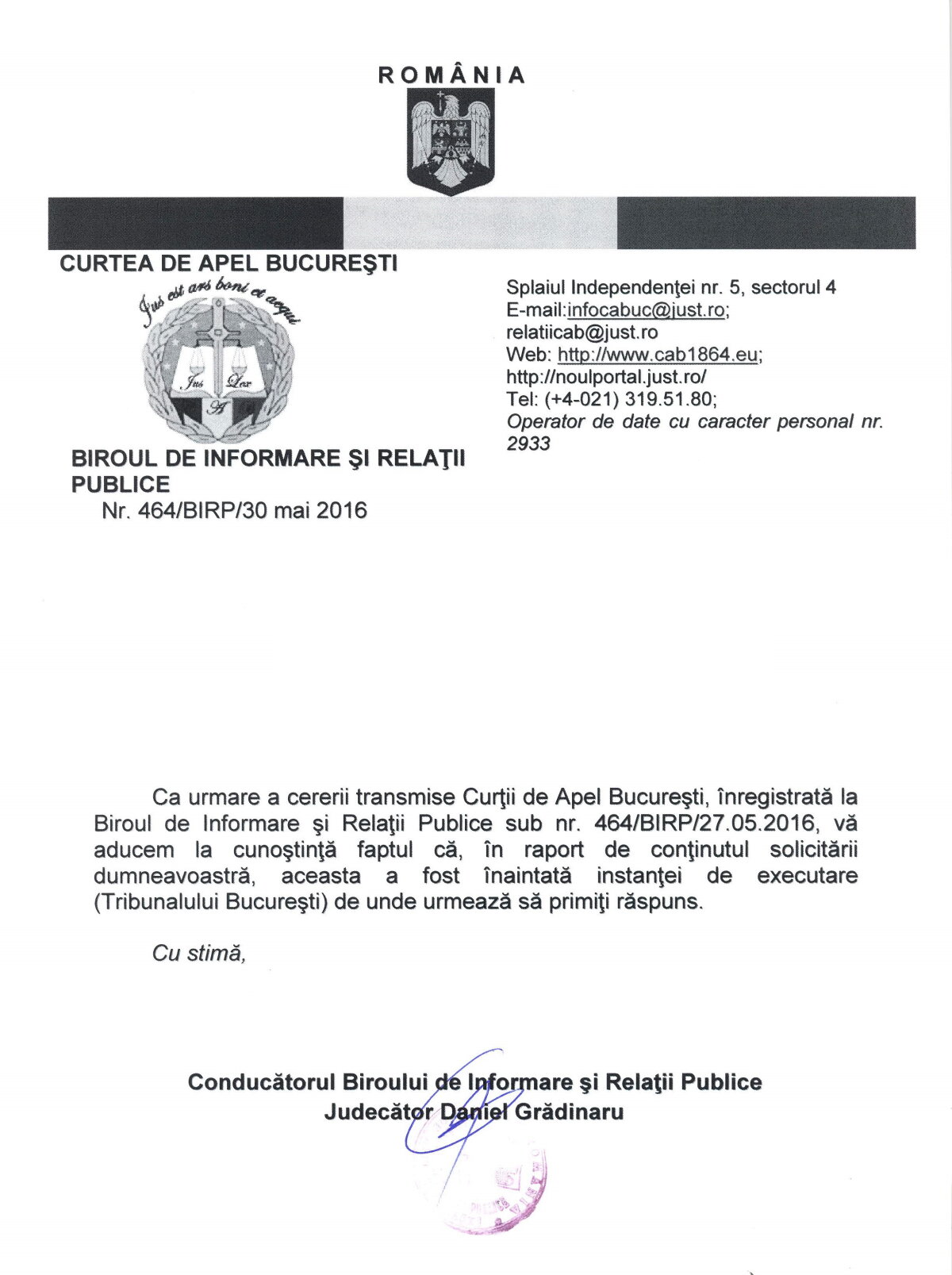 Are sau n-are MM voie la Steaua? Tribunalul București a răspuns ieri unei solicitări a Gazetei şi întăreşte ideea că "doi ani, după executarea închisorii, nu poate fi reprezentantul unui club de fotbal"