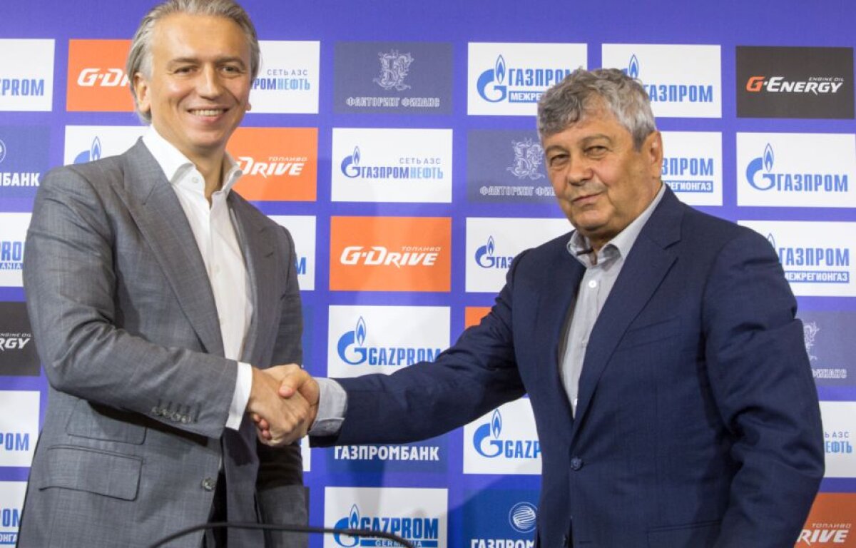 FOTO Mircea Lucescu a fost prezentat la Zenit » Primele declarațiie ale românului: "Este una dintre cele mai bun echipe din Europa! Am venit să stau 100 de ani"