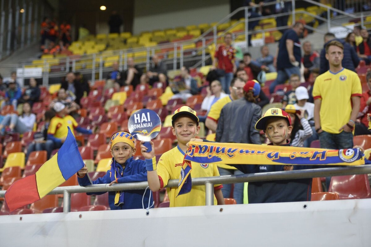 FOTO România noastră! 30.000 de suporteri au creat o atmosferă senzațională la amicalul tricolorilor cu Georgia