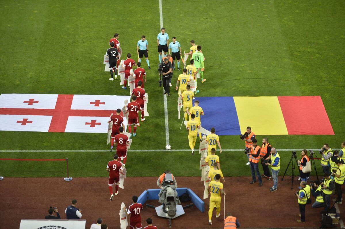 FOTO România noastră! 30.000 de suporteri au creat o atmosferă senzațională la amicalul tricolorilor cu Georgia