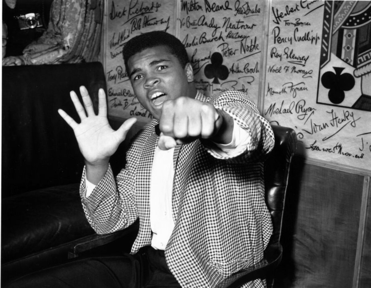 GALERIE FOTO Cele mai tari imagini din cariera lui Muhammad Ali » Fotografii memorabile pe care nu le-ai mai văzut