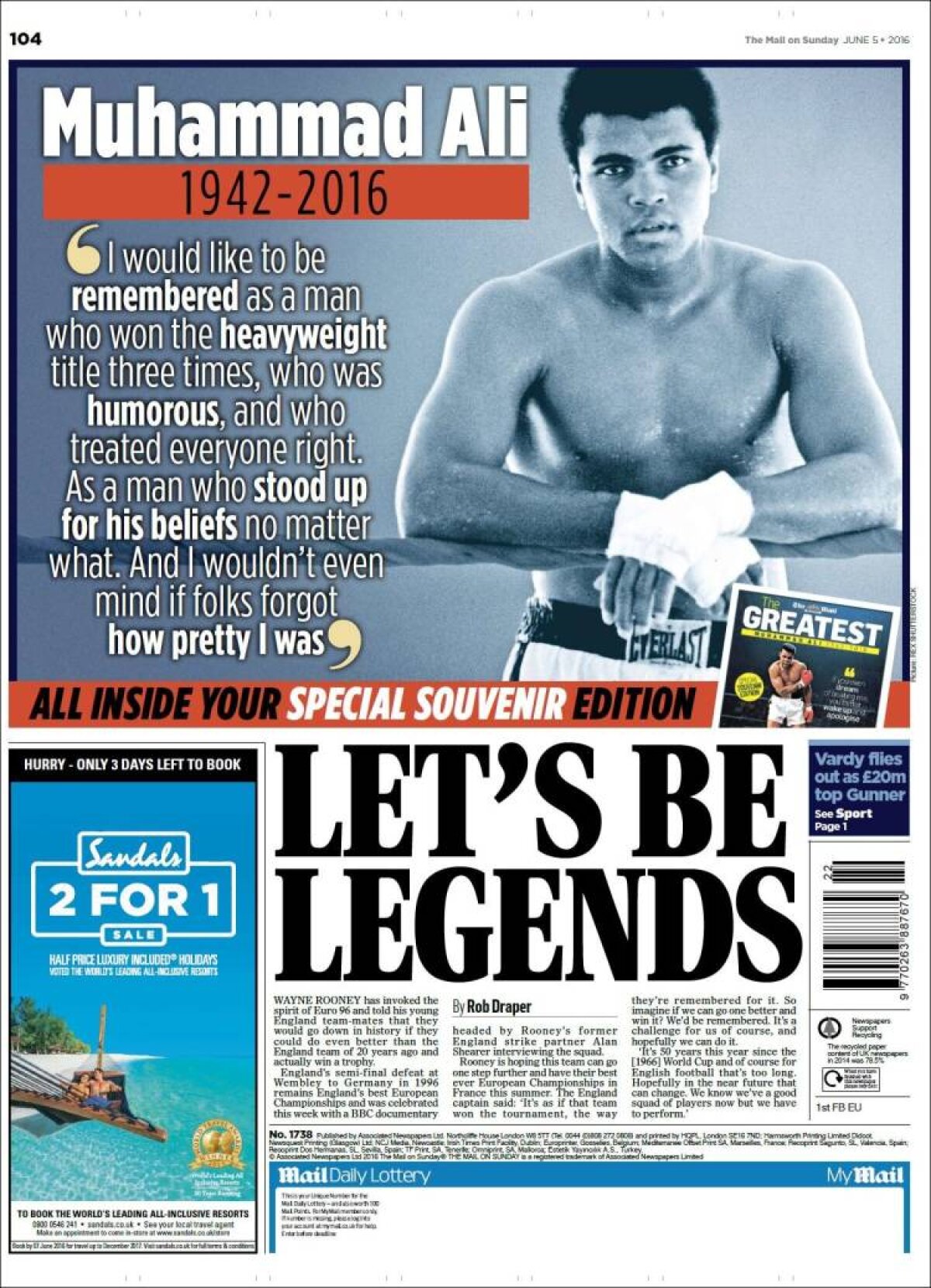 Ce scriu azi ziarele de sport din lume (5 iunie 2016)