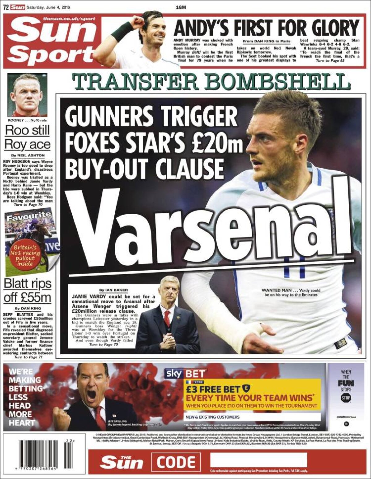 Ce scriu azi ziarele de sport din lume (5 iunie 2016)