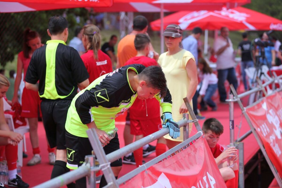 GALERIE FOTO Am aflat prima campioană a ediției din acest an a Cupei Coca-Cola!