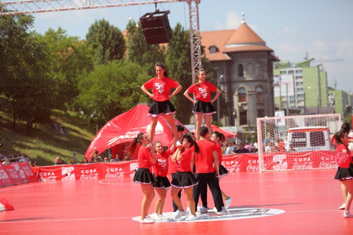 GALERIE FOTO Am aflat prima campioană a ediției din acest an a Cupei Coca-Cola!