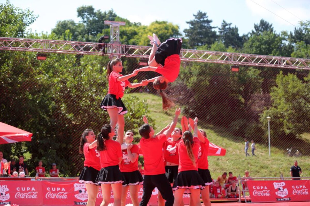 GALERIE FOTO Am aflat prima campioană a ediției din acest an a Cupei Coca-Cola!