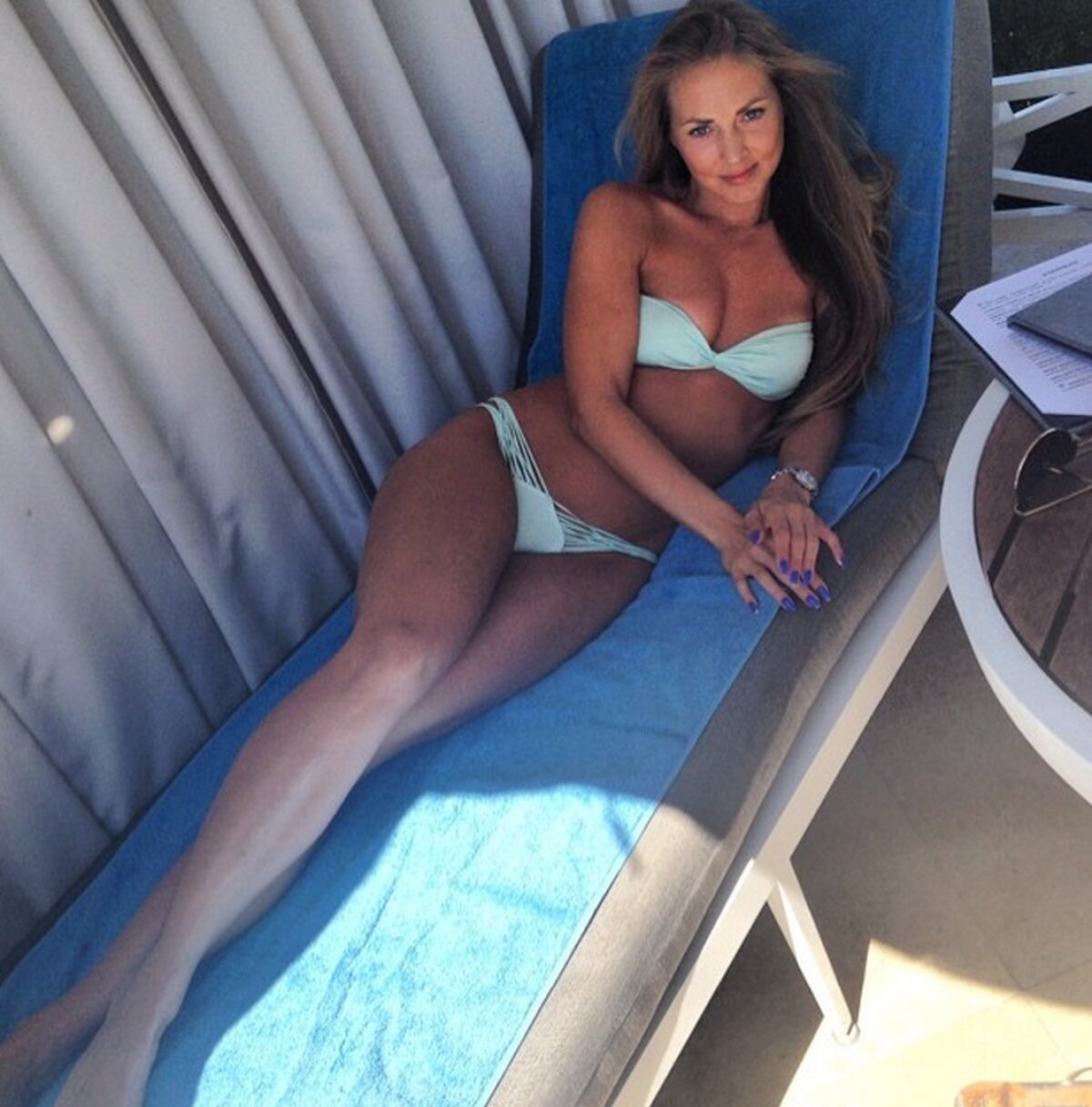 FOTO Iubită de portar » Nora Segura are o relație cu un fotbalist care și-a trăit deja clipele de glorie