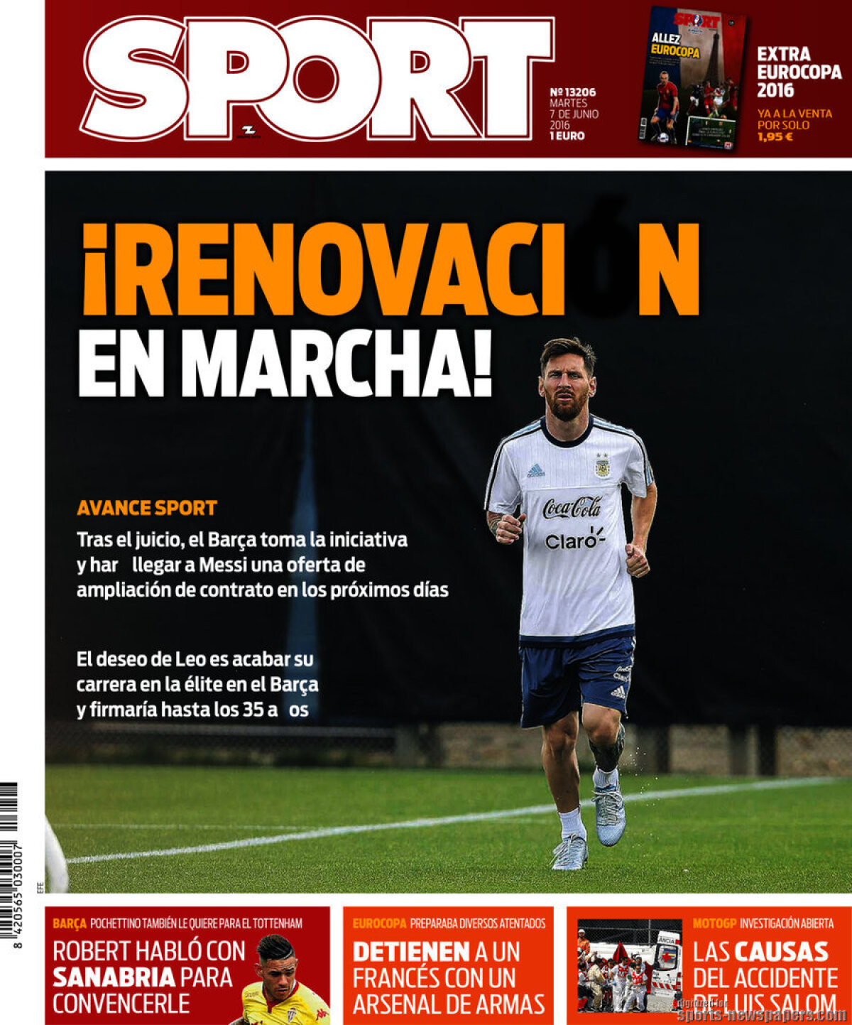 Ce scriu azi ziarele de sport din lume (7 iunie 2016)