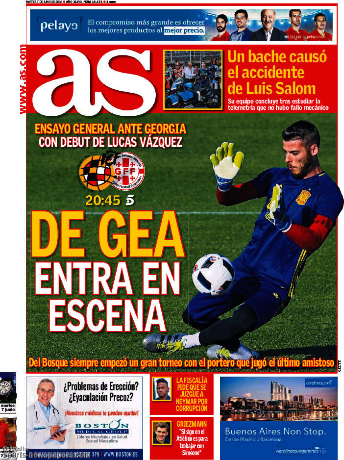 Ce scriu azi ziarele de sport din lume (7 iunie 2016)