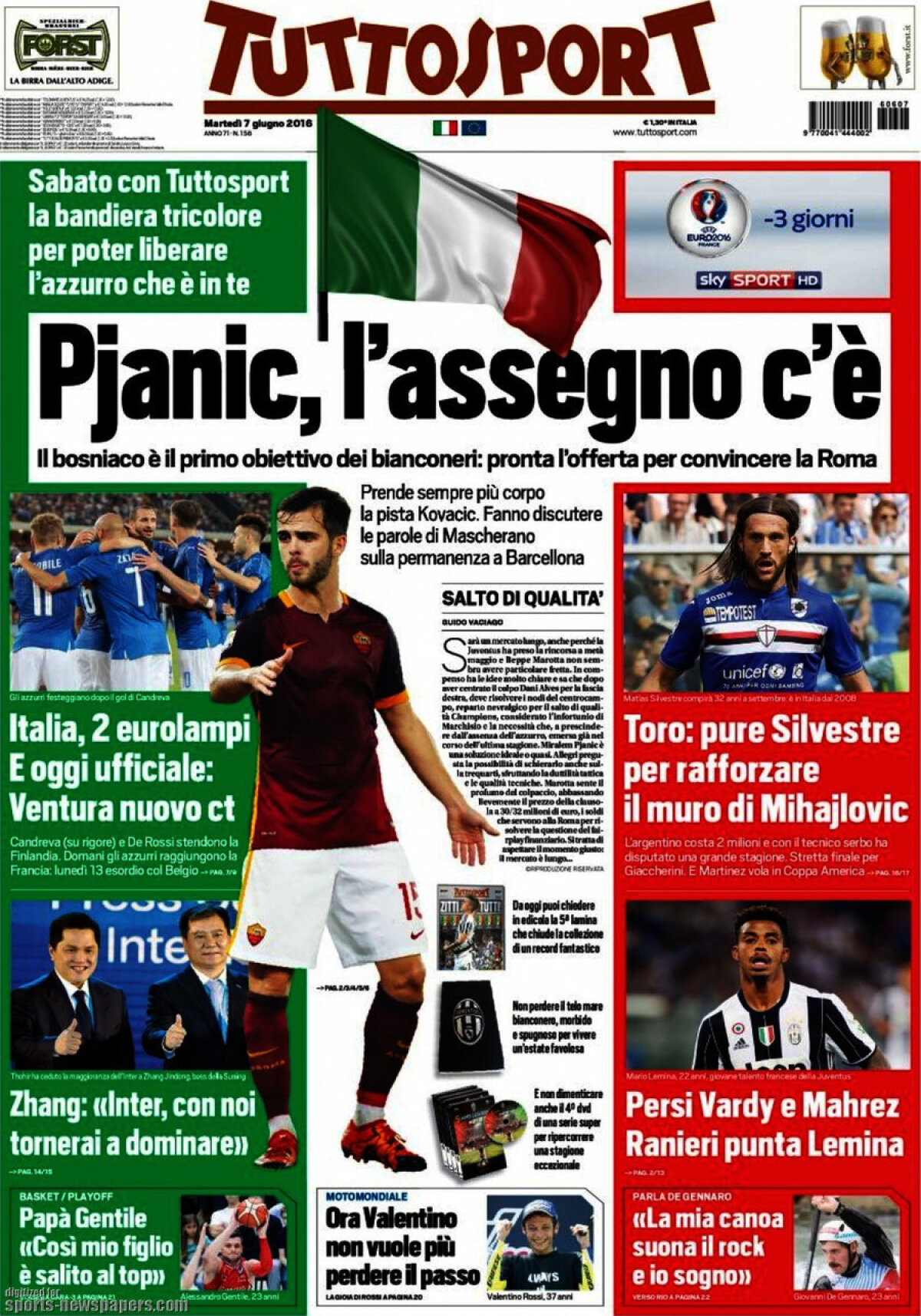Ce scriu azi ziarele de sport din lume (7 iunie 2016)