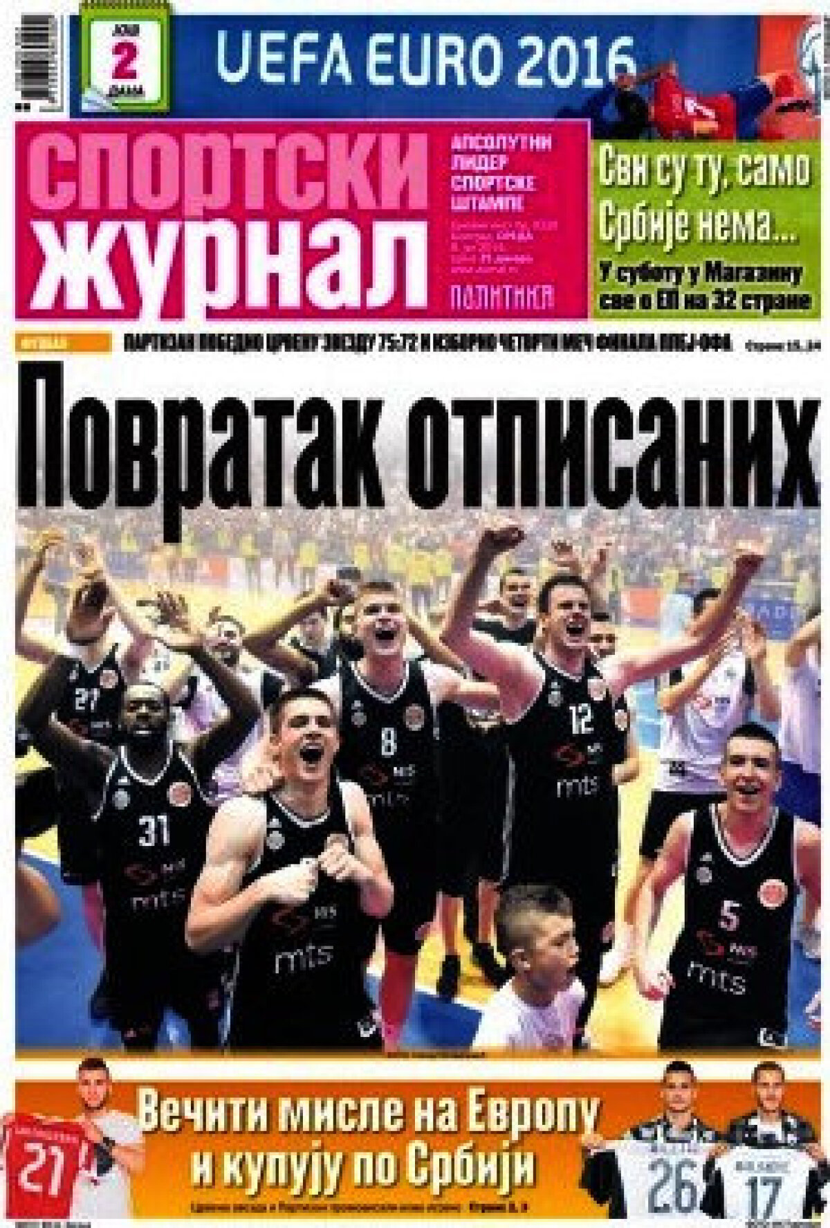 Ce scriu azi ziarele de sport din lume (8 iunie 2016)