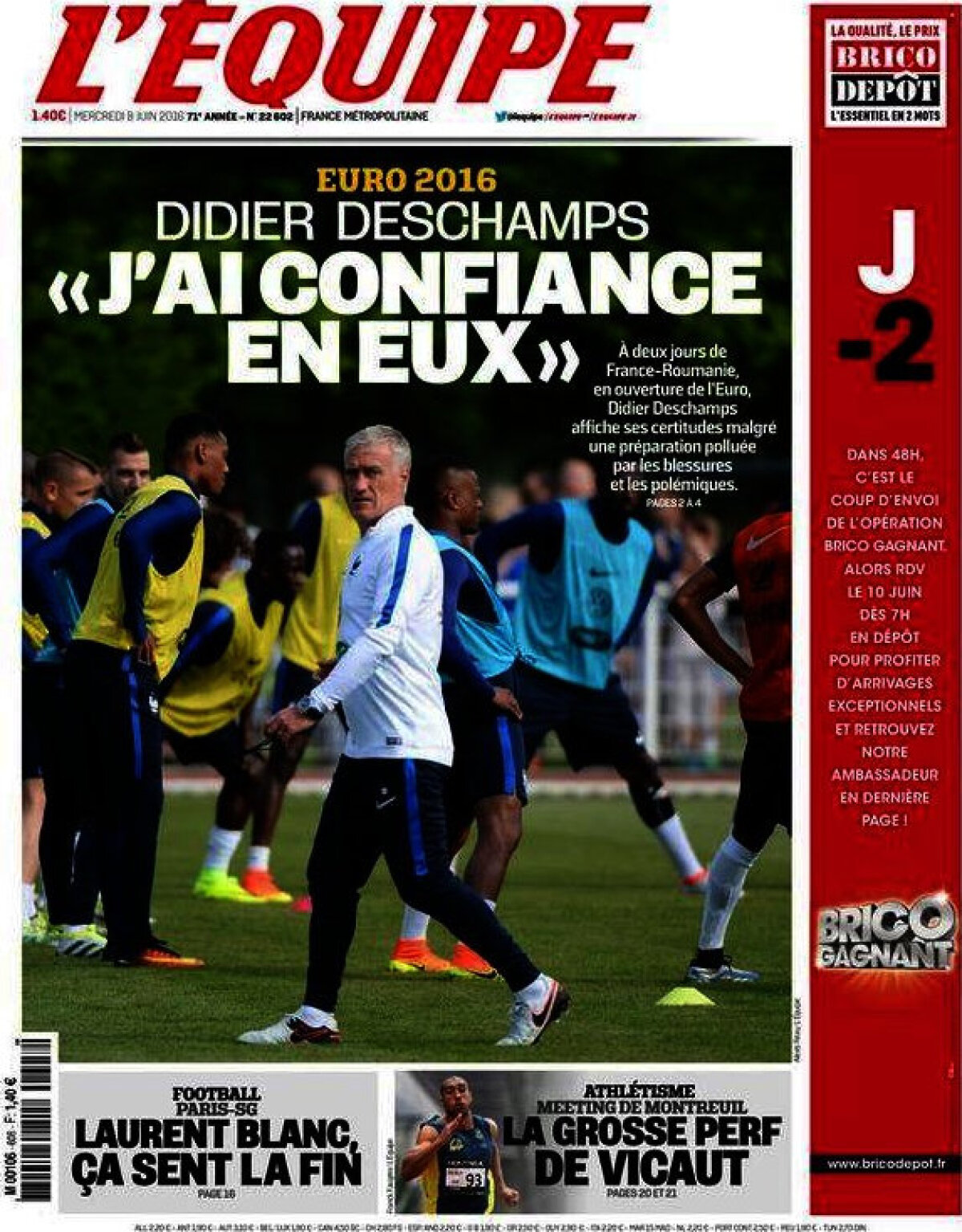 Ce scriu azi ziarele de sport din lume (8 iunie 2016)