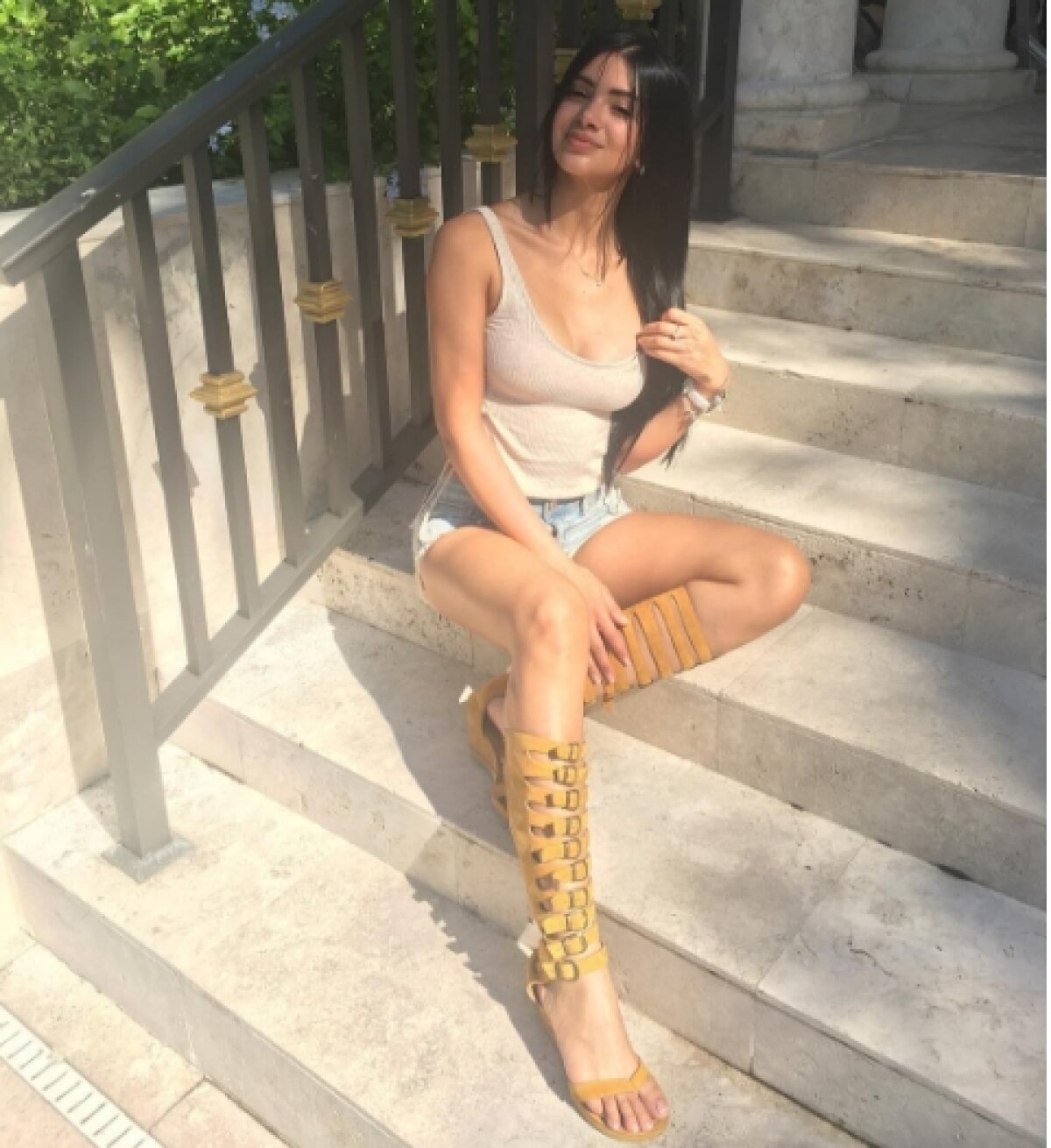 GALERIE FOTO S-a aflat cine este iubita misterioasă a lui Cristiano Ronaldo » Imagini incendiare cu supermodelul columbian