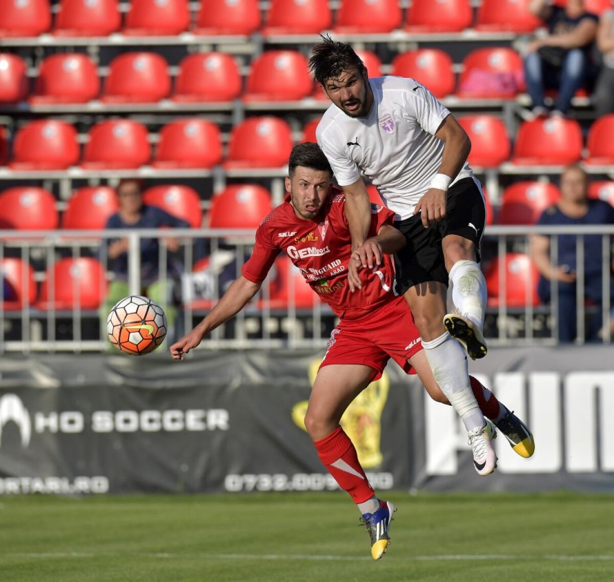 VIDEO+FOTO FC Voluntari a zdrobit UTA în prima manșă a barajului pentru Liga 1