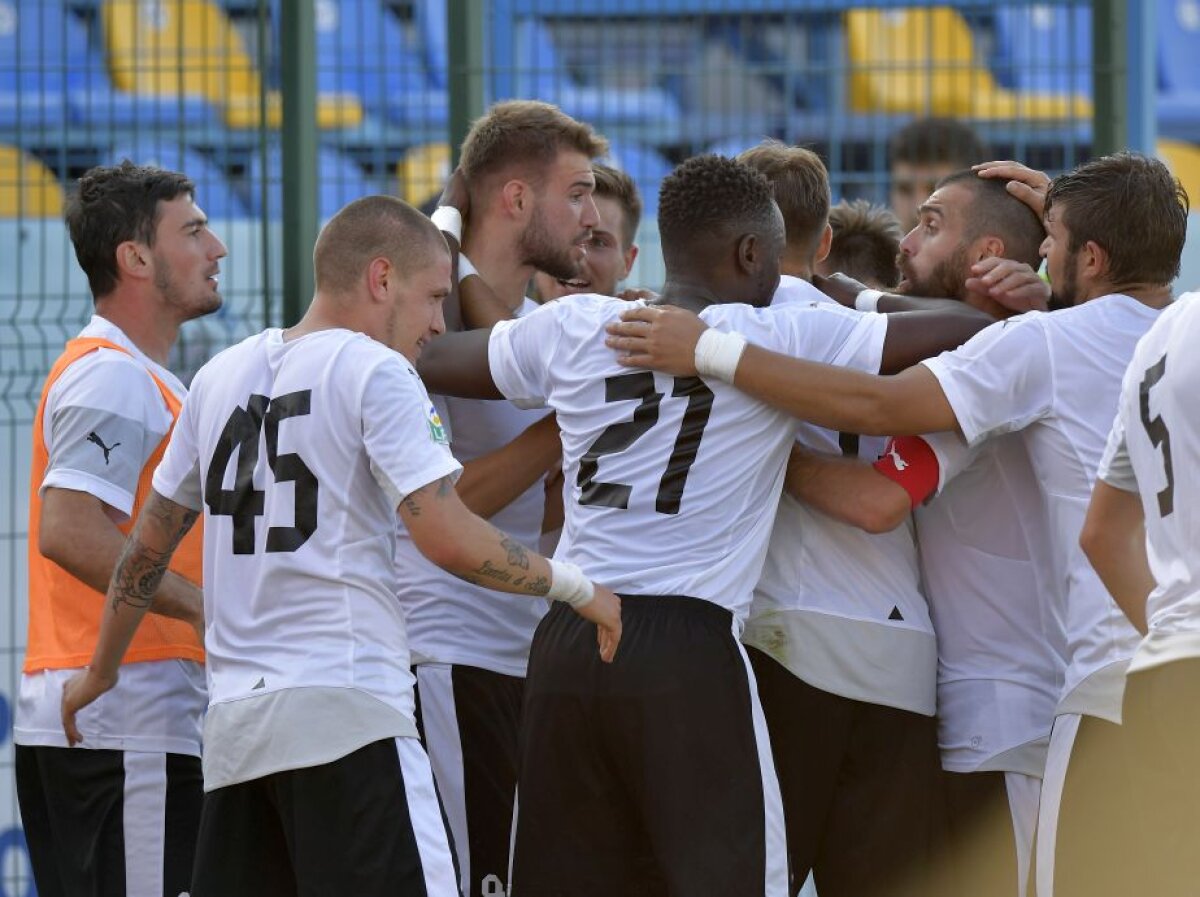 VIDEO+FOTO FC Voluntari a zdrobit UTA în prima manșă a barajului pentru Liga 1