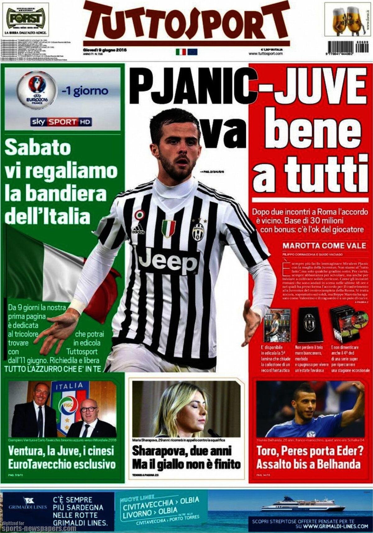 Ce scriu azi ziarele de sport din lume (9 iunie 2016)