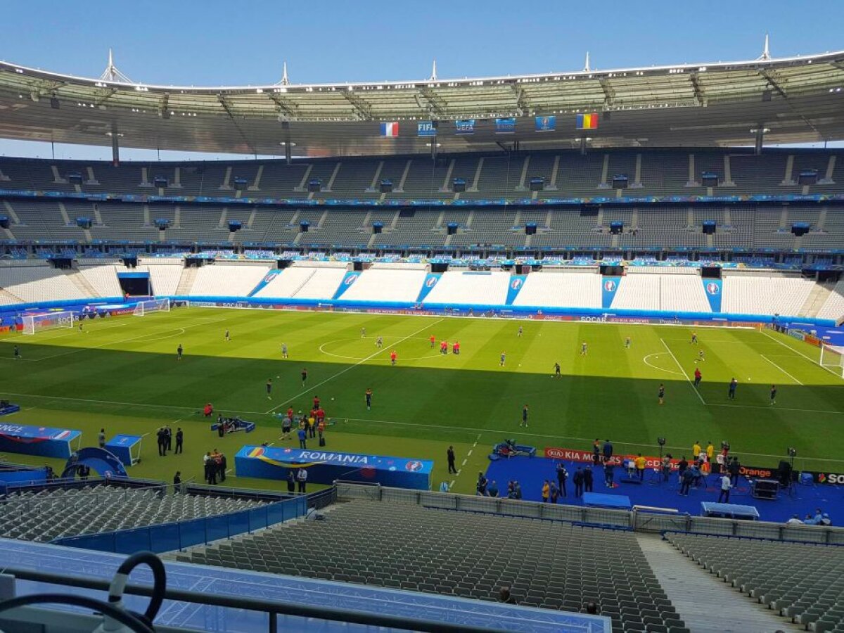 VIDEO+FOTO România a efectuat antrenamentul oficial pe Stade de France!