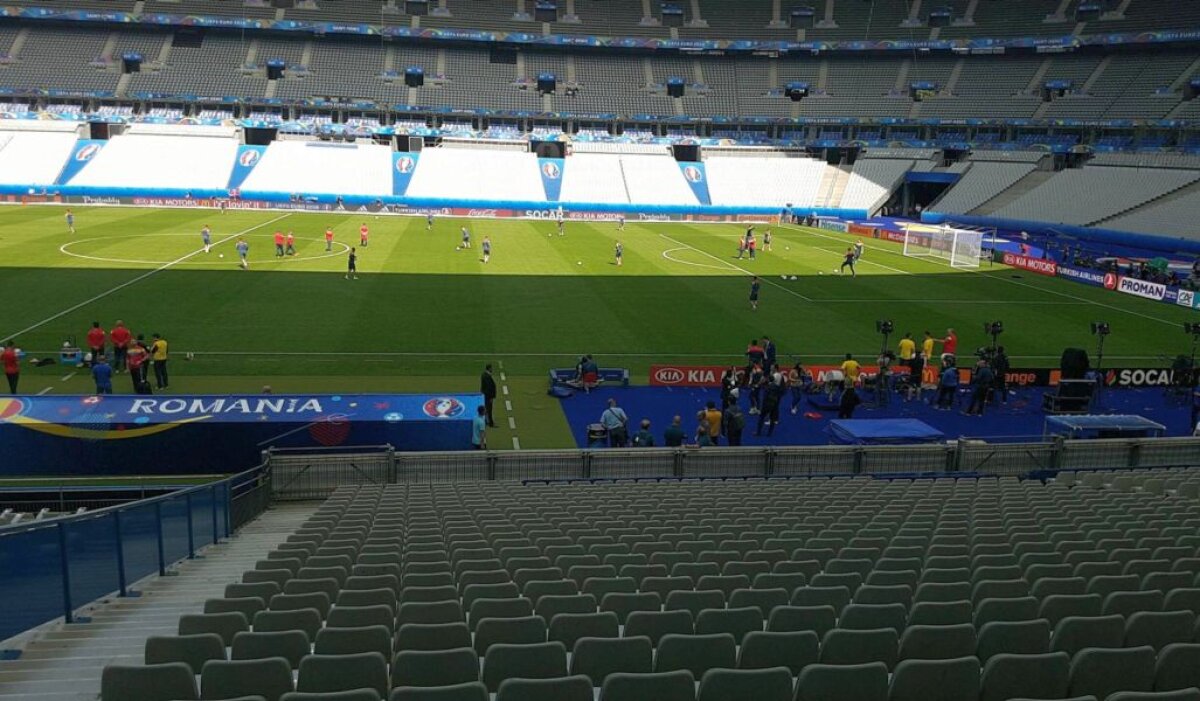 VIDEO+FOTO România a efectuat antrenamentul oficial pe Stade de France!