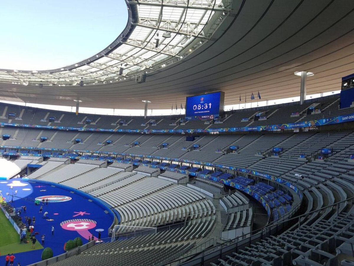 VIDEO+FOTO România a efectuat antrenamentul oficial pe Stade de France!