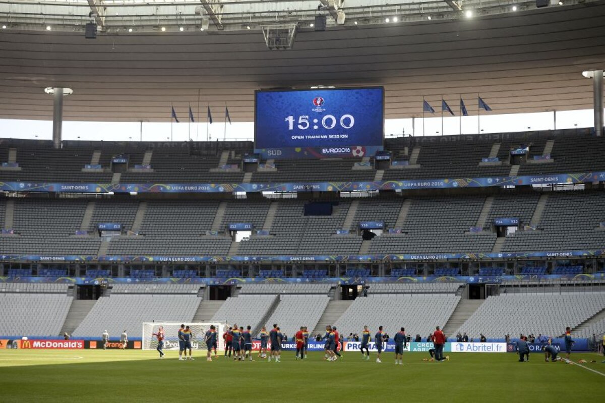 VIDEO+FOTO România a efectuat antrenamentul oficial pe Stade de France!