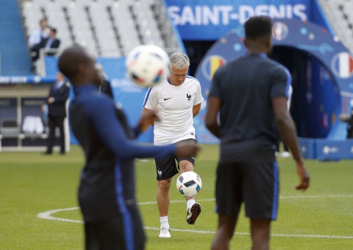 VIDEO+FOTO Francezii au făcut antrenamentul oficial înaintea meciului cu România