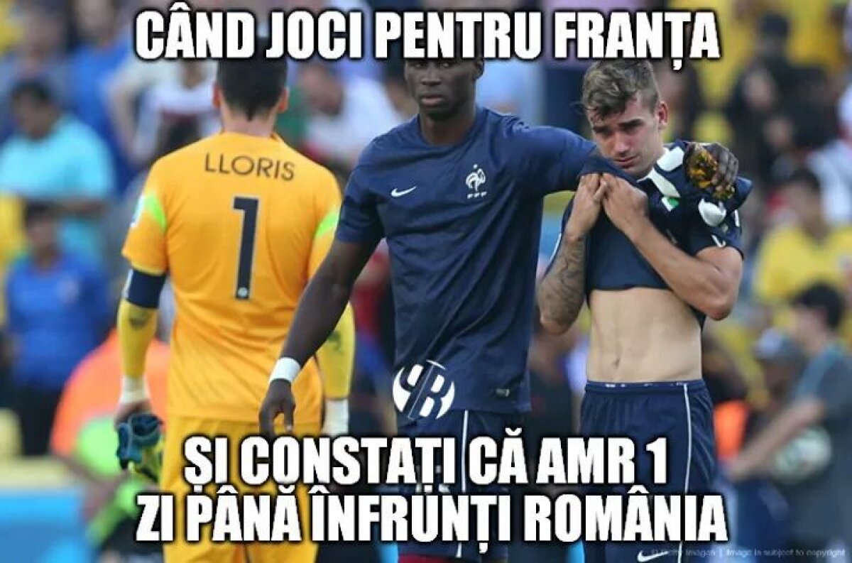 FRANȚA - ROMÂNIA » Zi de EURO! Cele mai bune 10 meme-uri înaintea debutului României la Campionatul European: "Cea mai bună tactică: Doamne ajută!"