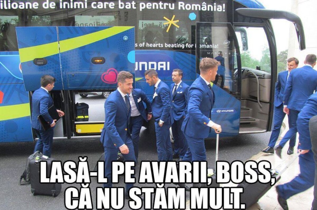 FRANȚA - ROMÂNIA » Zi de EURO! Cele mai bune 10 meme-uri înaintea debutului României la Campionatul European: "Cea mai bună tactică: Doamne ajută!"