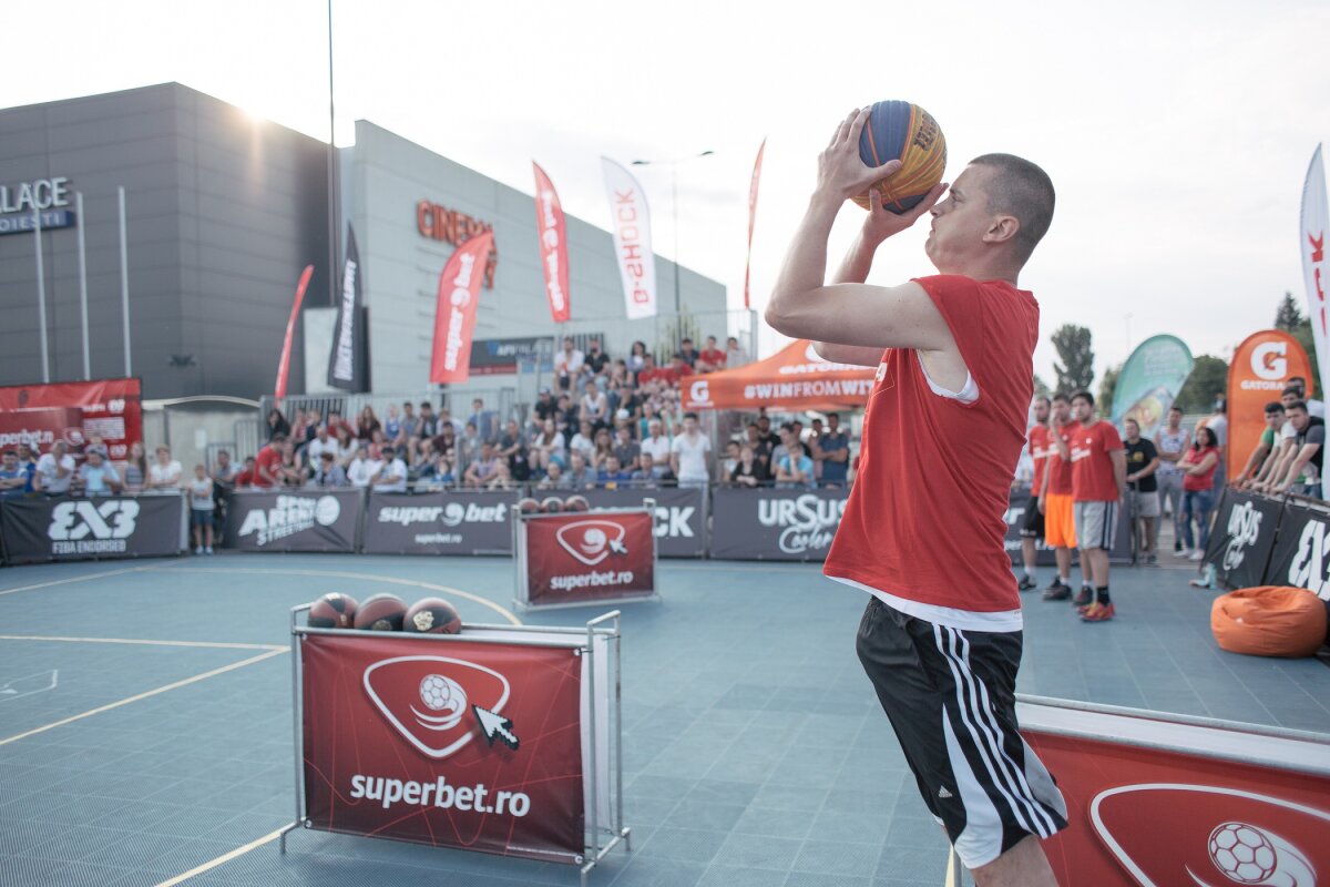 GALERIE FOTO I Duel sârbo-român la Craiova Streetball, etapă din 3x3 Tour