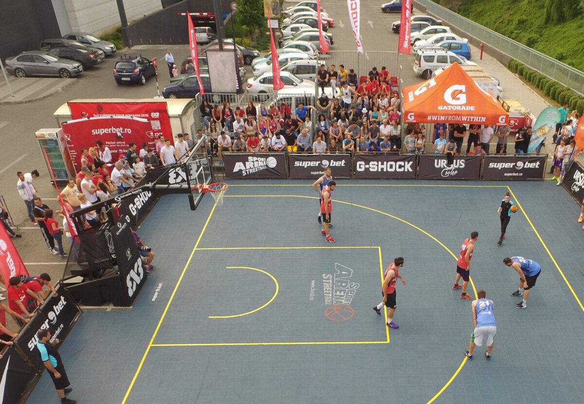 GALERIE FOTO I Duel sârbo-român la Craiova Streetball, etapă din 3x3 Tour