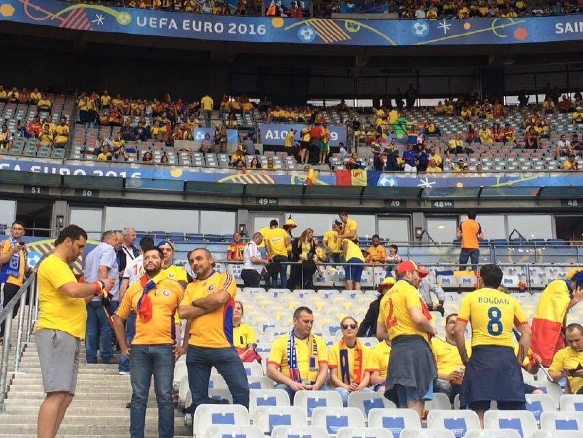 FOTO Fani din întreaga lume au venit la Paris ca să susțină România » "Tricolorii" au un suporter de 77 de ani: "Am fost la preliminariile CM 1970"