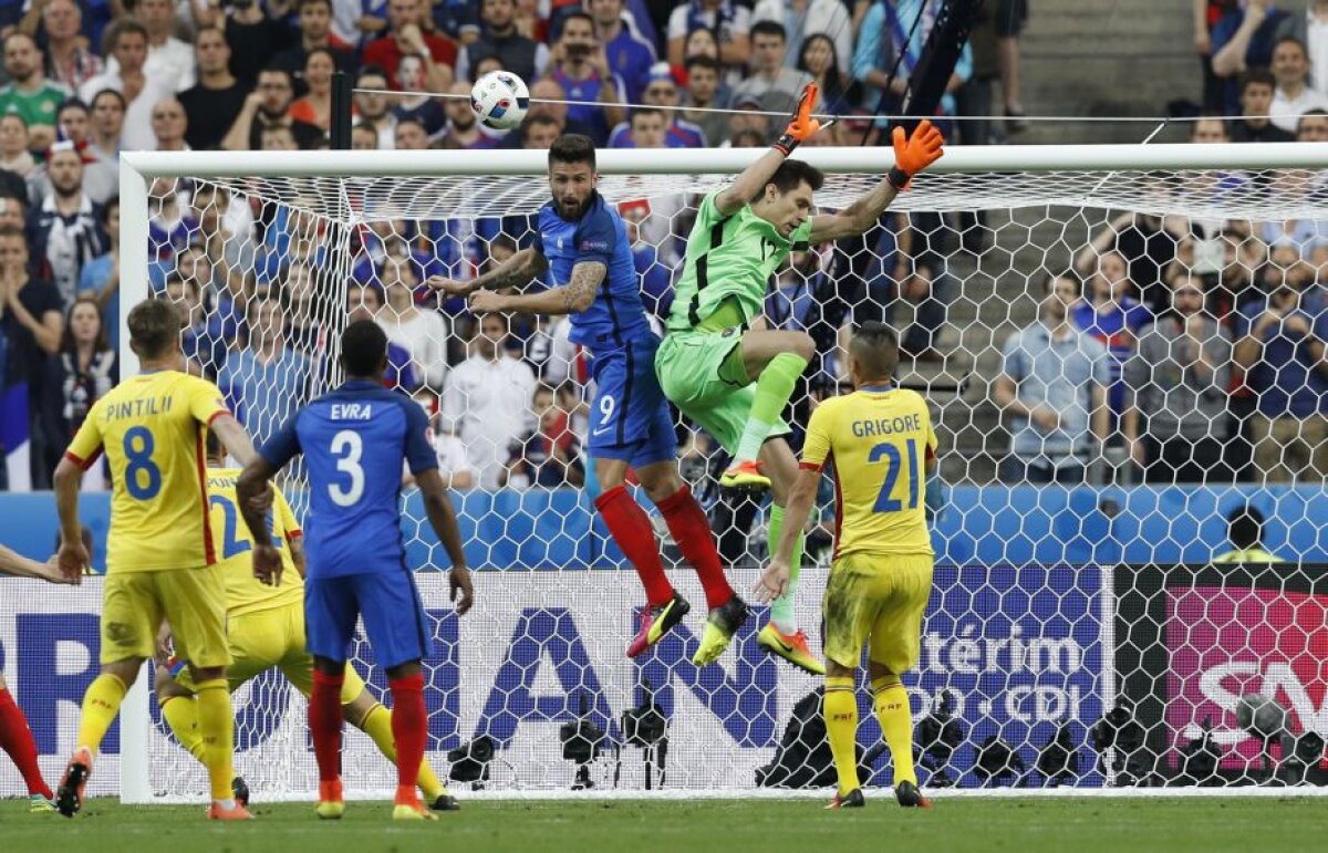 FOTO + VIDEO Gol controversat al Franței! Specialistul a dat verdictul la faza reușitei lui Giroud: "Fault clar!"