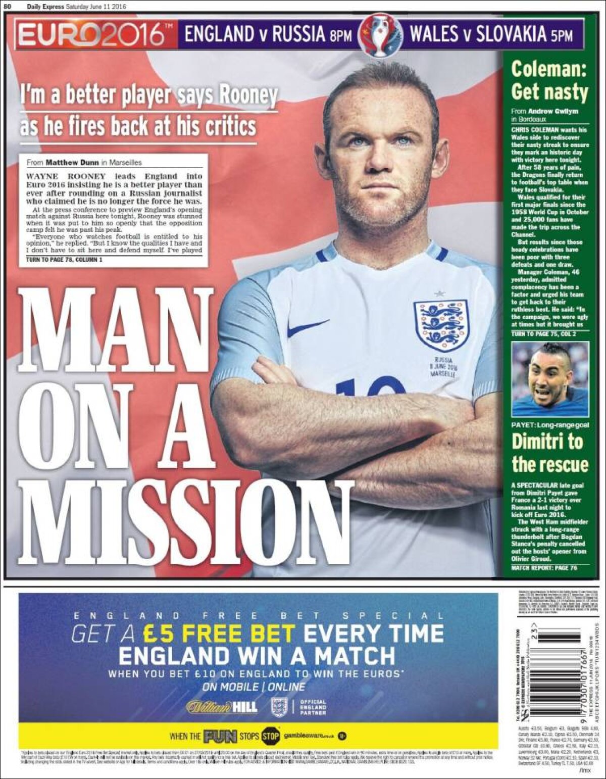 Ce scriu azi ziarele de sport din lume (11 iunie 2016)