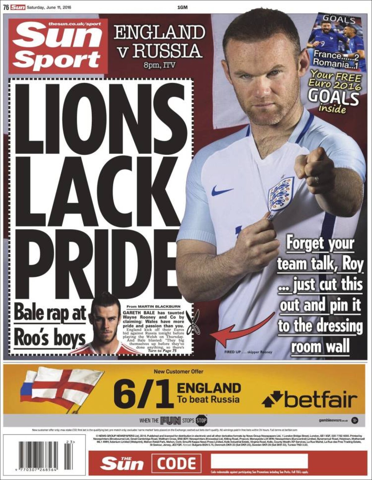 Ce scriu azi ziarele de sport din lume (11 iunie 2016)