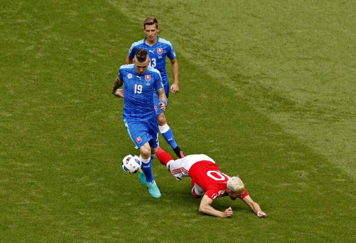 VIDEO + FOTO Țara Galilor - Slovacia 2-1 » Galezii obțin 3 puncte uriașe și sunt cu un pas în optimile de finală 