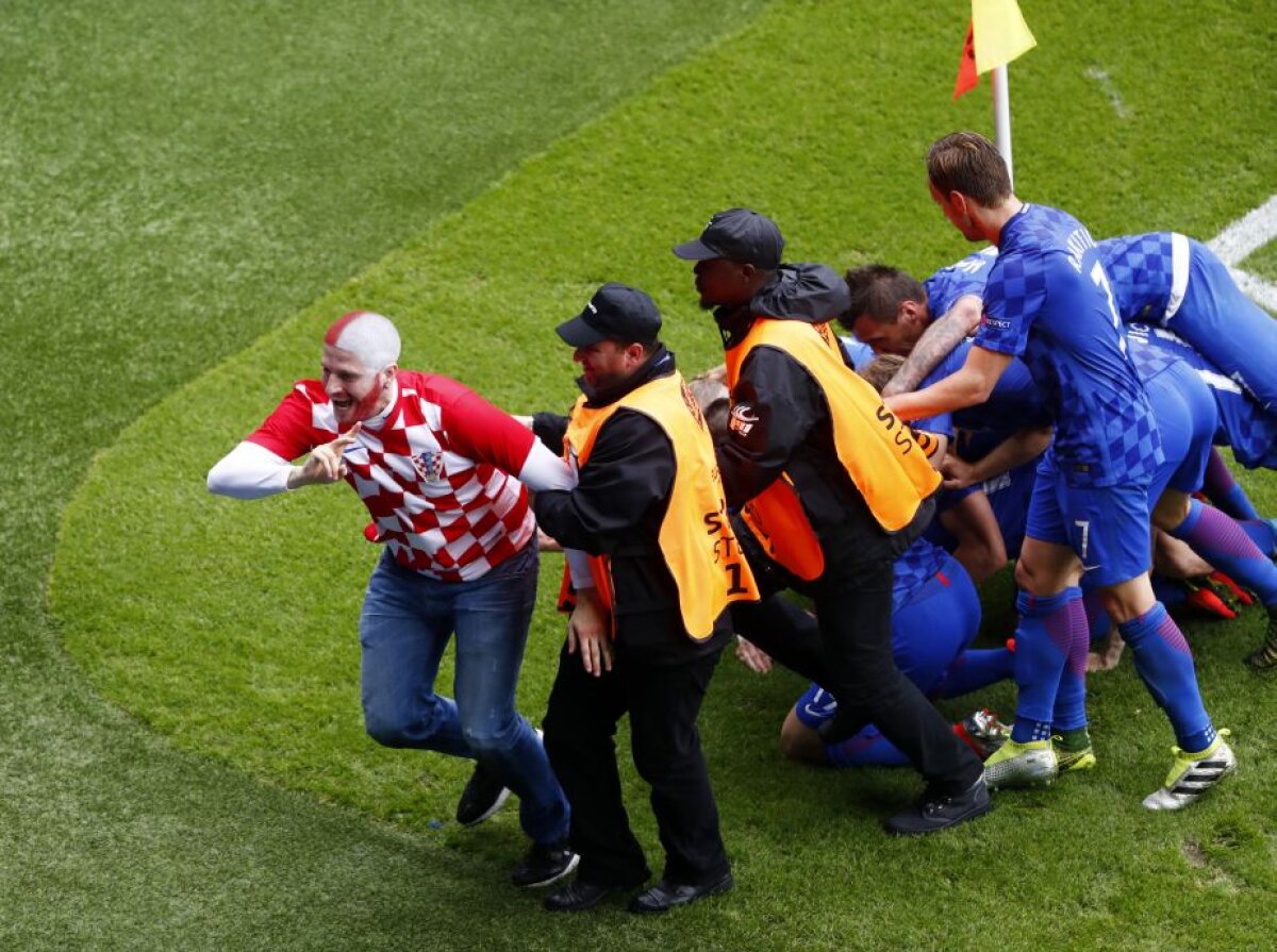 VIDEO+FOTO Meci cu scântei la EURO 2016! Croația a învins Turcia cu un supergol marcat de Modrici