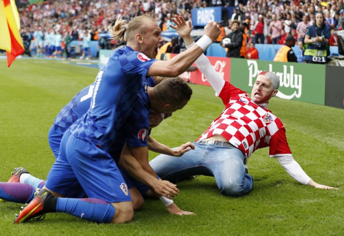 VIDEO+FOTO Meci cu scântei la EURO 2016! Croația a învins Turcia cu un supergol marcat de Modrici