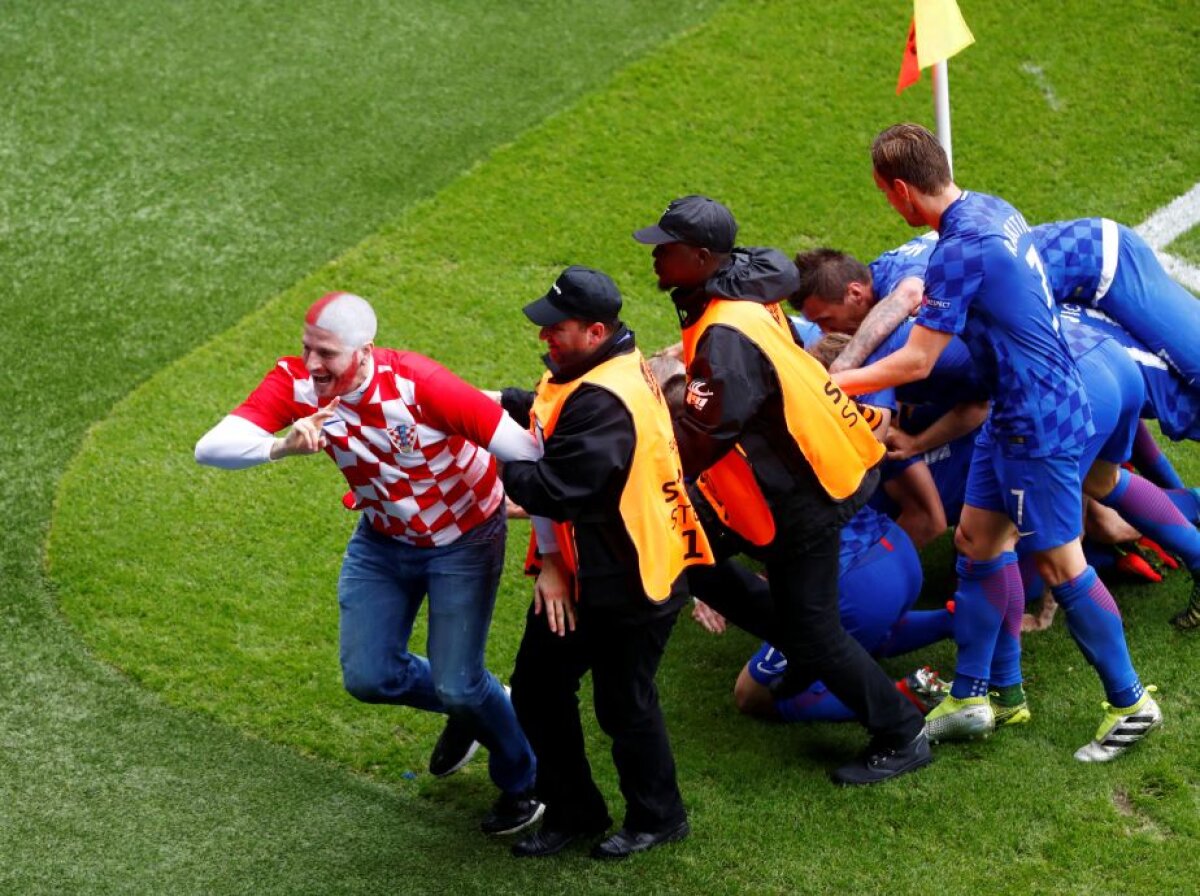 VIDEO+FOTO Meci cu scântei la EURO 2016! Croația a învins Turcia cu un supergol marcat de Modrici