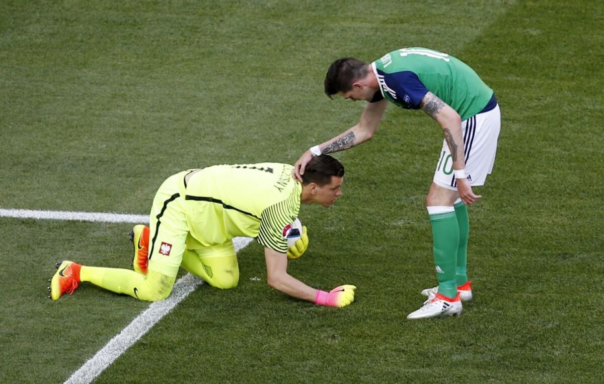 VIDEO+FOTO Polonia a început cu dreptul EURO! A învins Irlanda de Nord în Grupa C, scor 1-0 » Hațegan a arbitrat foarte bine